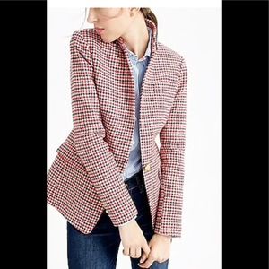 J. Crew Regent Houndstooth Blazer